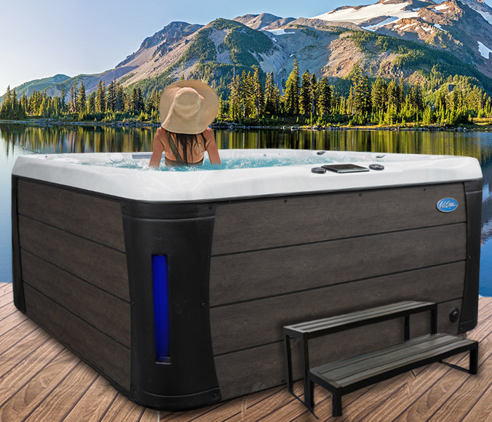 Calspas hot tub being used in a family setting - hot tubs spas for sale Highland